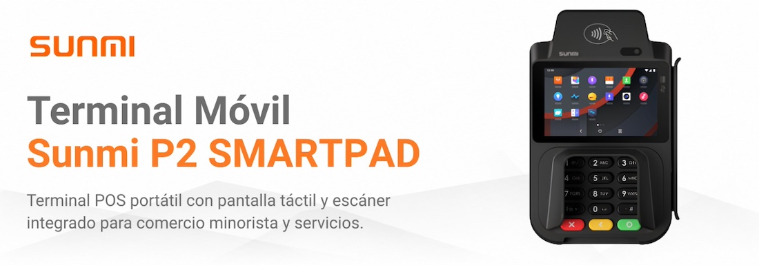 Sunmi-P2-SMARTPAD-Terminal-Movil